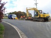Civil land clearing work