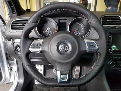 Rivestimento in pelle volanti volante fiat
