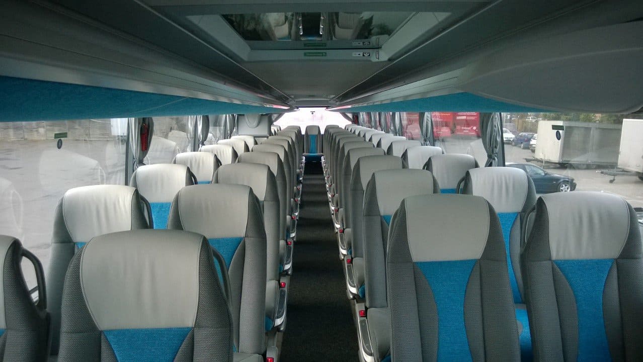 Busart Tours Berlin - Charterbus von innen