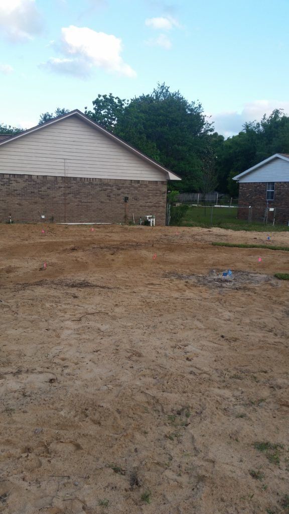 Before Landscaping — Destin, FL — Terry’s Landscape, Inc.