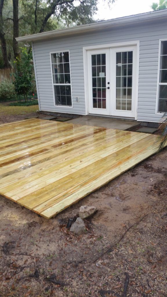 After Patio Installation — Destin, FL — Terry’s Landscape, Inc.