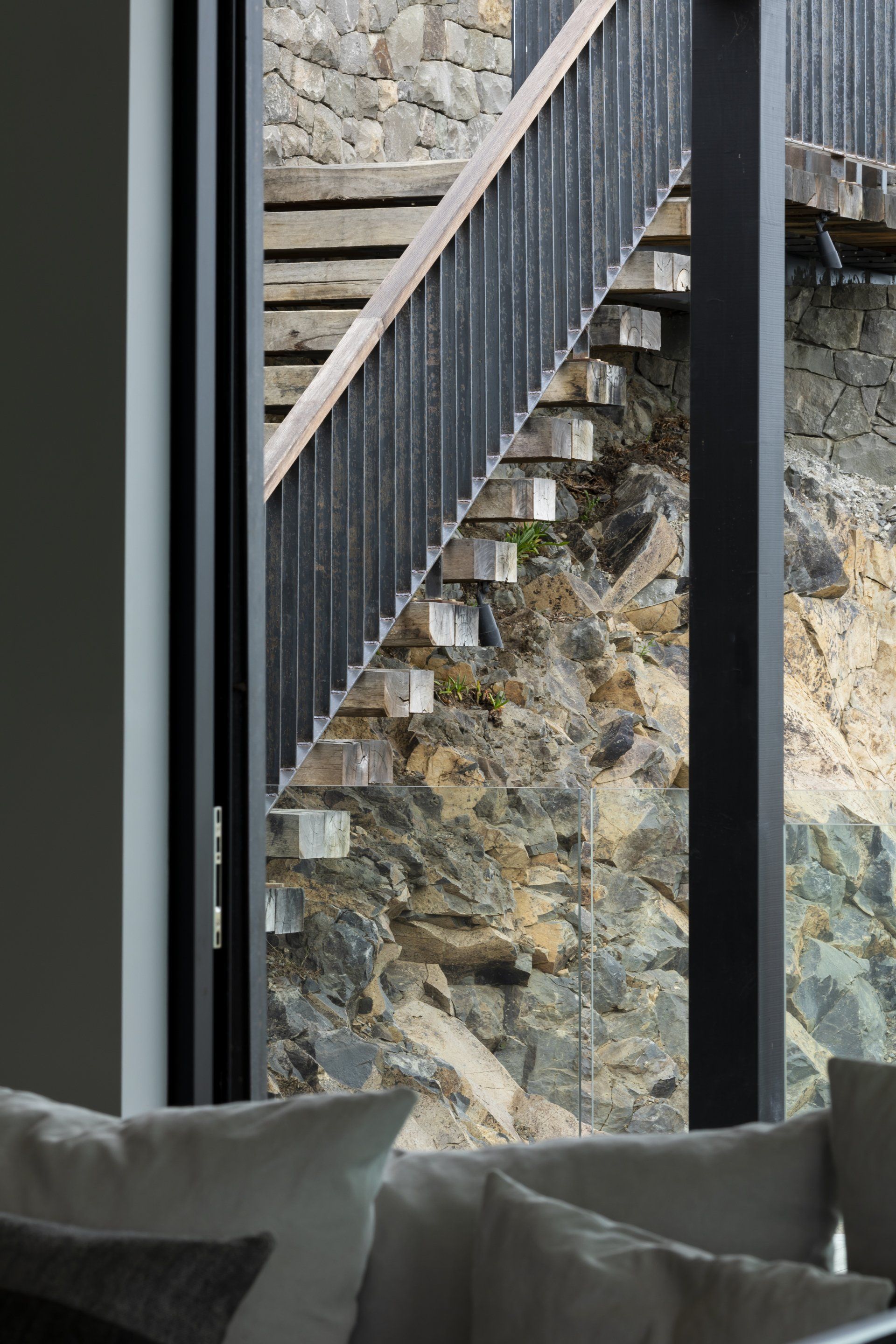 Southern Stonemason Ohinehau Stone Stairs