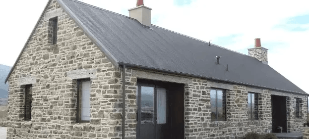 schist lime cladding