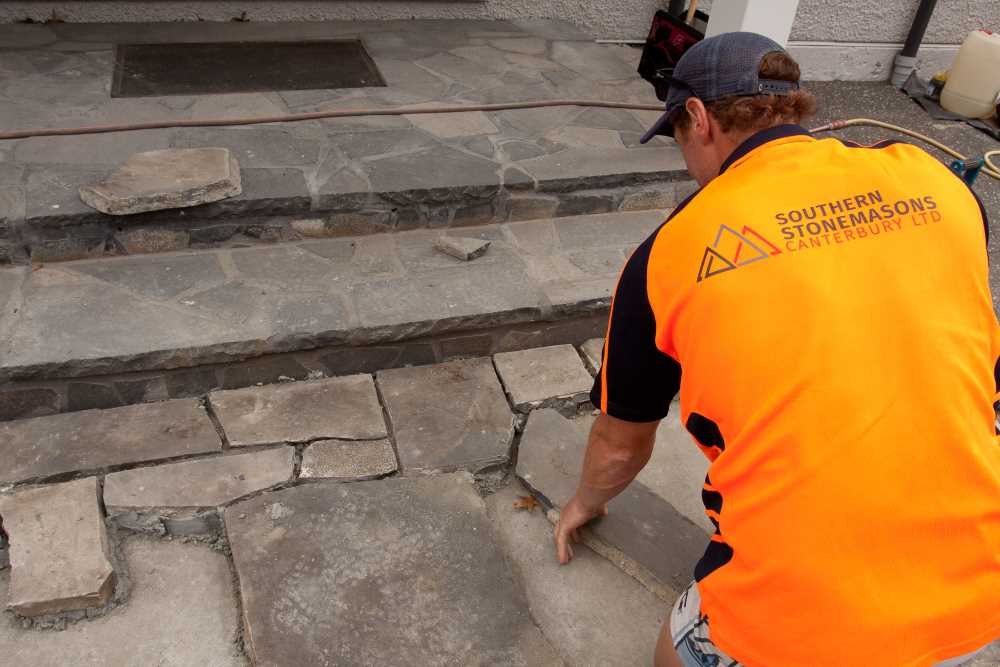 stonemason harakeke street of stone