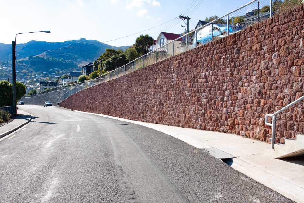 stone wall by stonemason