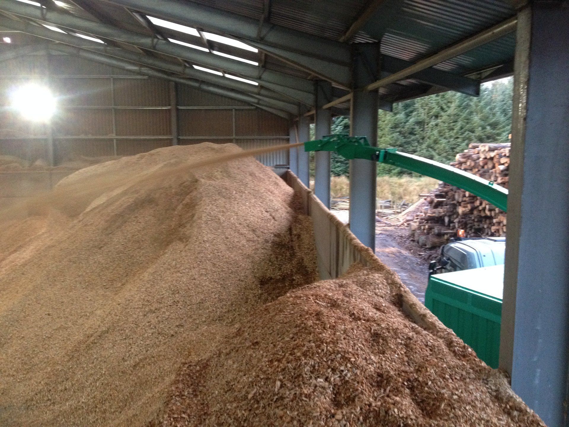wood chipping