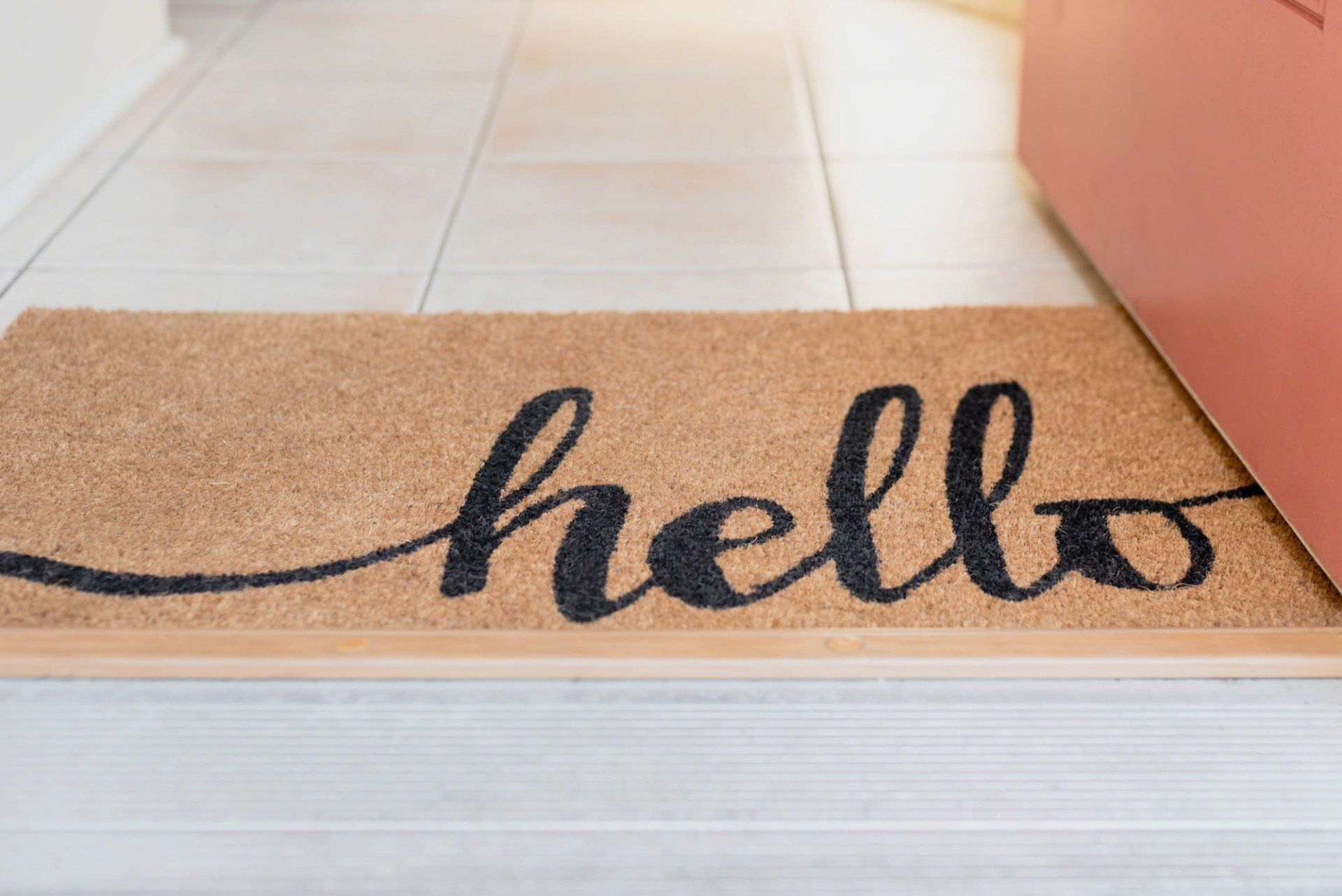 door mat