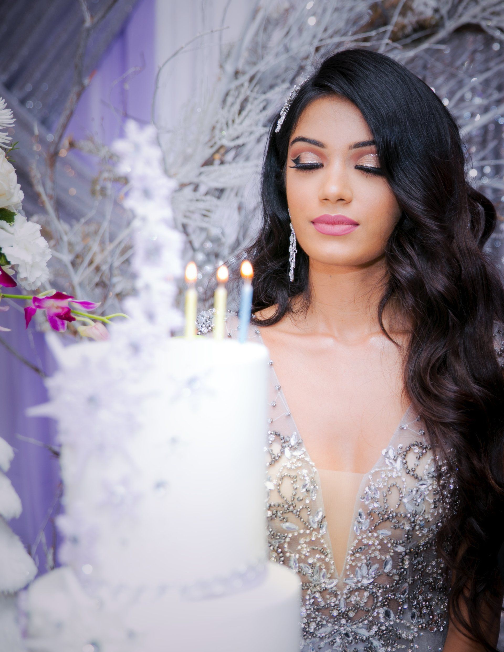 Birthday Photos | Winter Wonderland Theme | Milestone Birthday | 21st Birthday | Queens NYC Photographer | 21st birthday photoshoot | 21st birthday party nyc | birthday photographer nyc