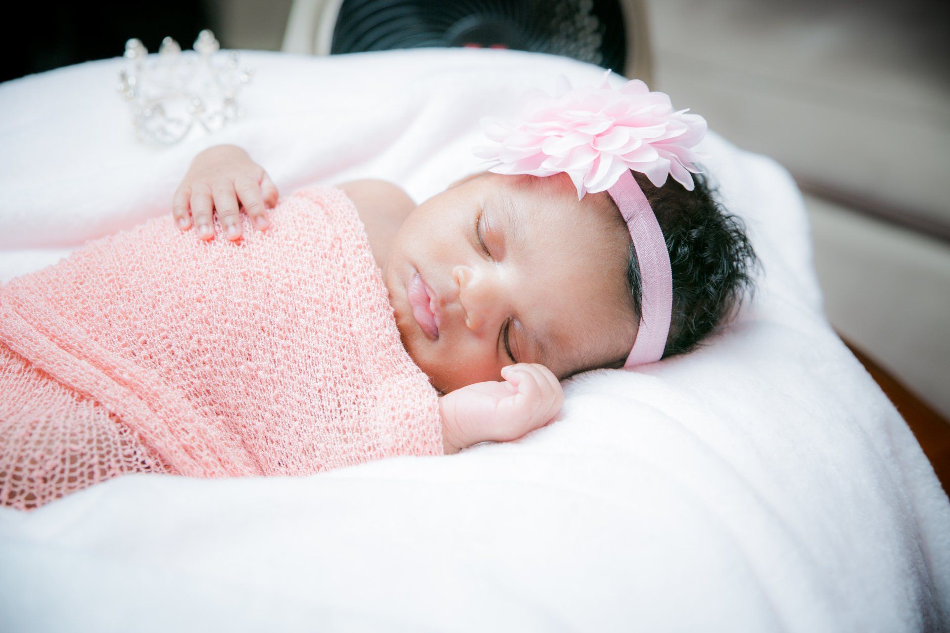 Newborn Photography | NYC Newborn Photographer | Swaddle | Princess
