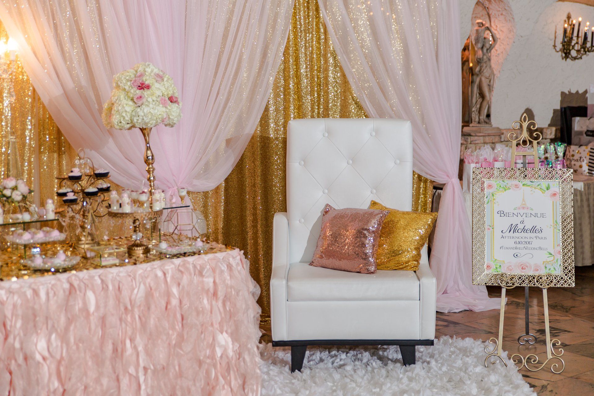 Bridal Shower Party Photos | Bridal Shower Photos | Paris Theme | Guyanese Trini West Indian NYC Photographer