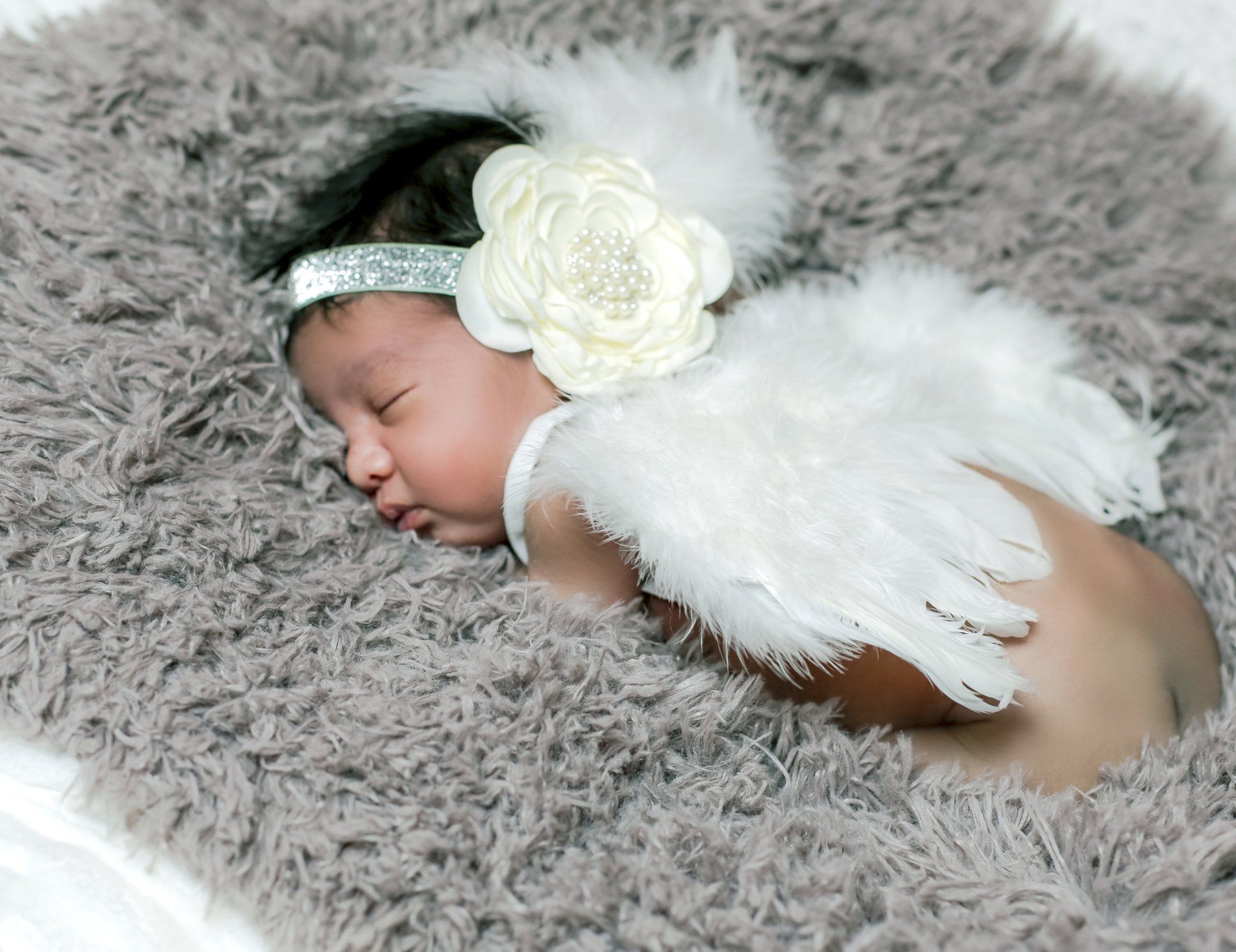 Newborn Photography | Long Island Nassau Newborn Photographer | Angel Wings Prop