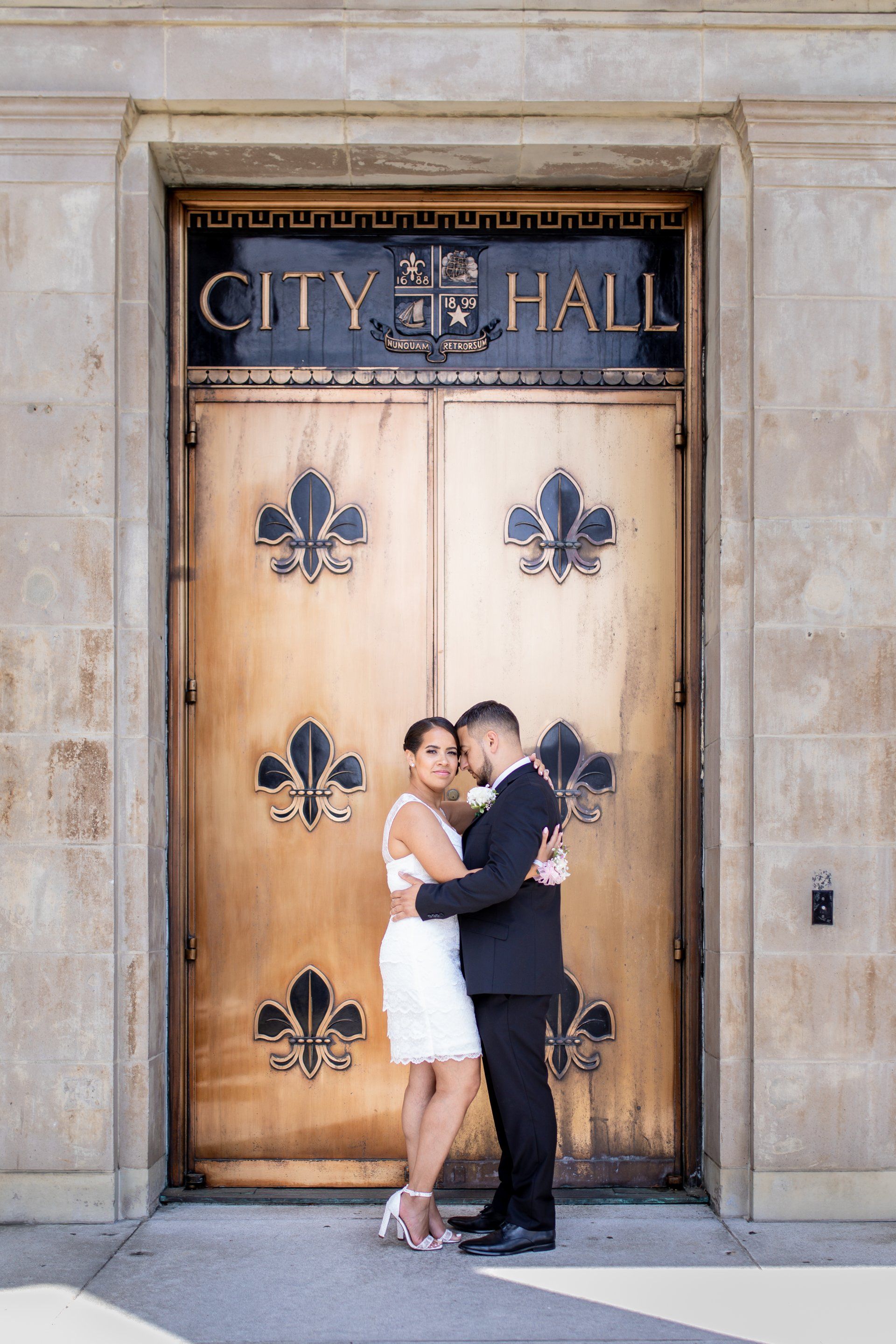 NY City Hall Wedding Photographer NYC | Wedding Poses Photos | Elopement City Hall Photos | NYC Wedding Elopement Photographer