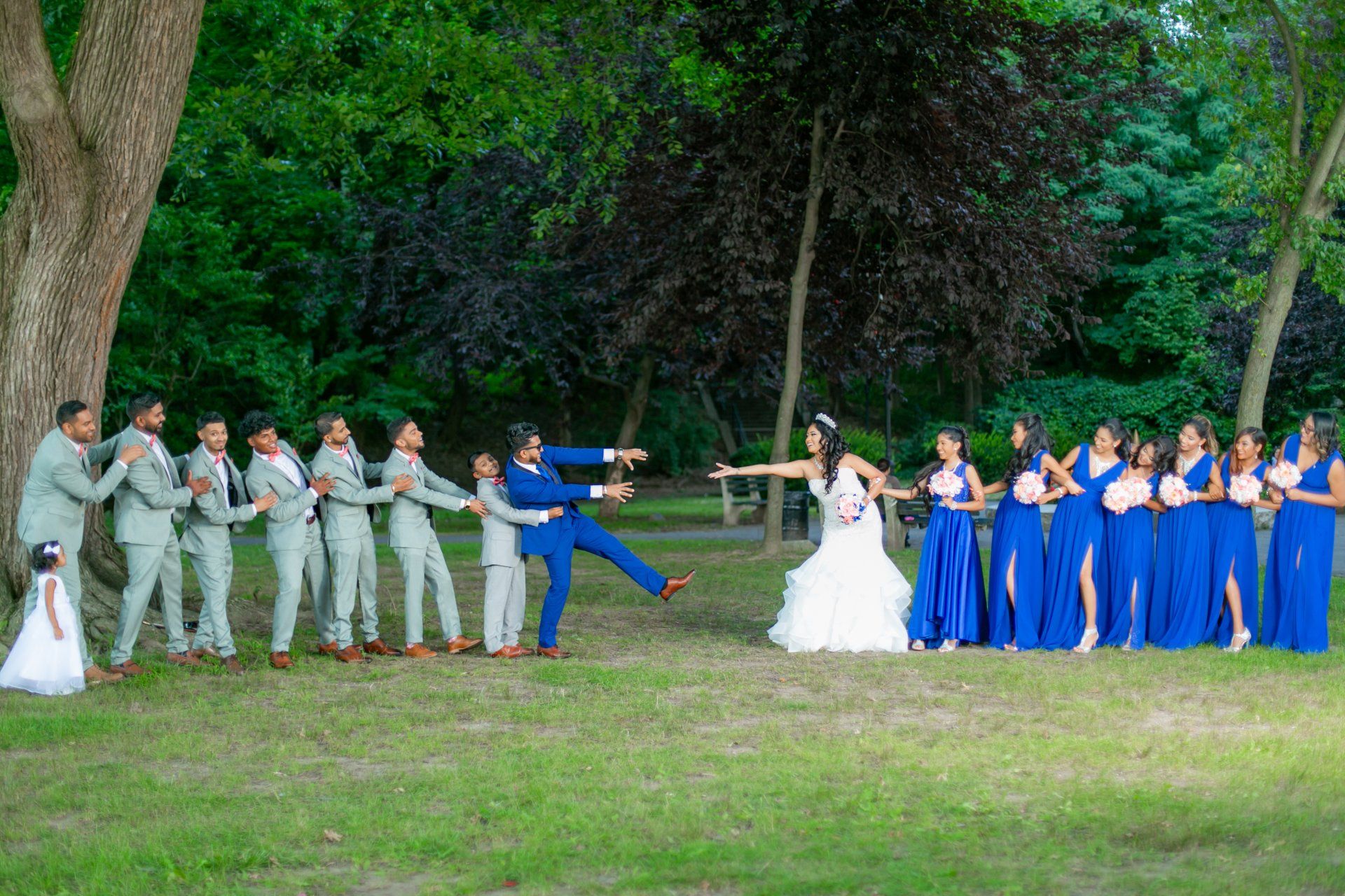 Best Wedding Photographer in NYC | Bridal Grooms Party Wedding Poses | Wedding Photos | Muslim Wedding Photographer