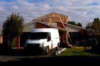 Second story under construction