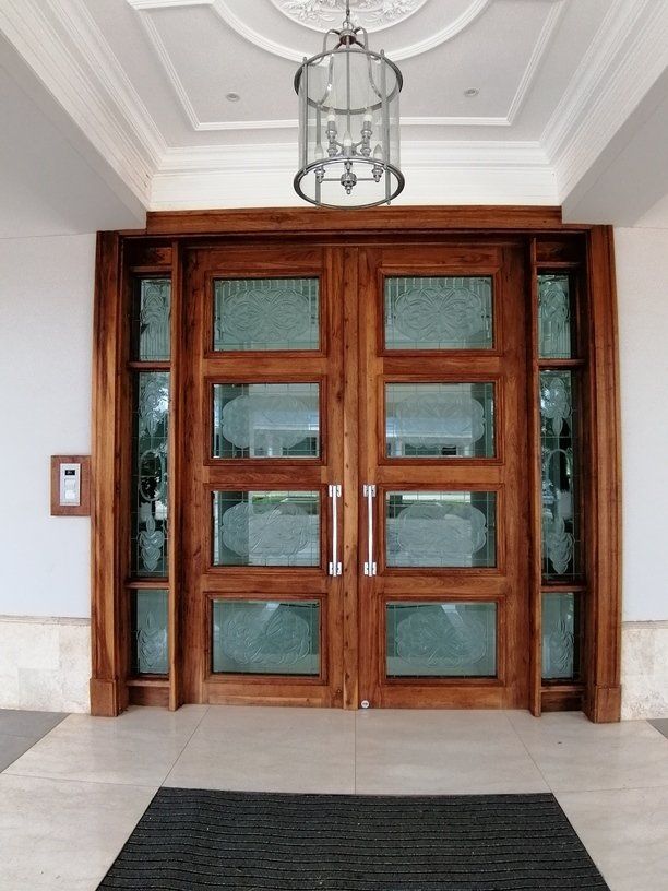 Grapedoor Custom Made Wood and Glass door Hartebeespoort