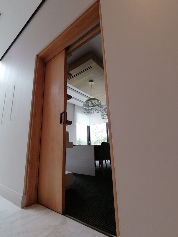 Study Cavity Door by Grapedoor