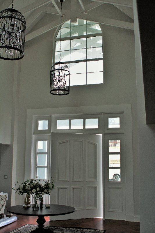 Grapedoor Custom Made Wooden Door White Painted Door inside View