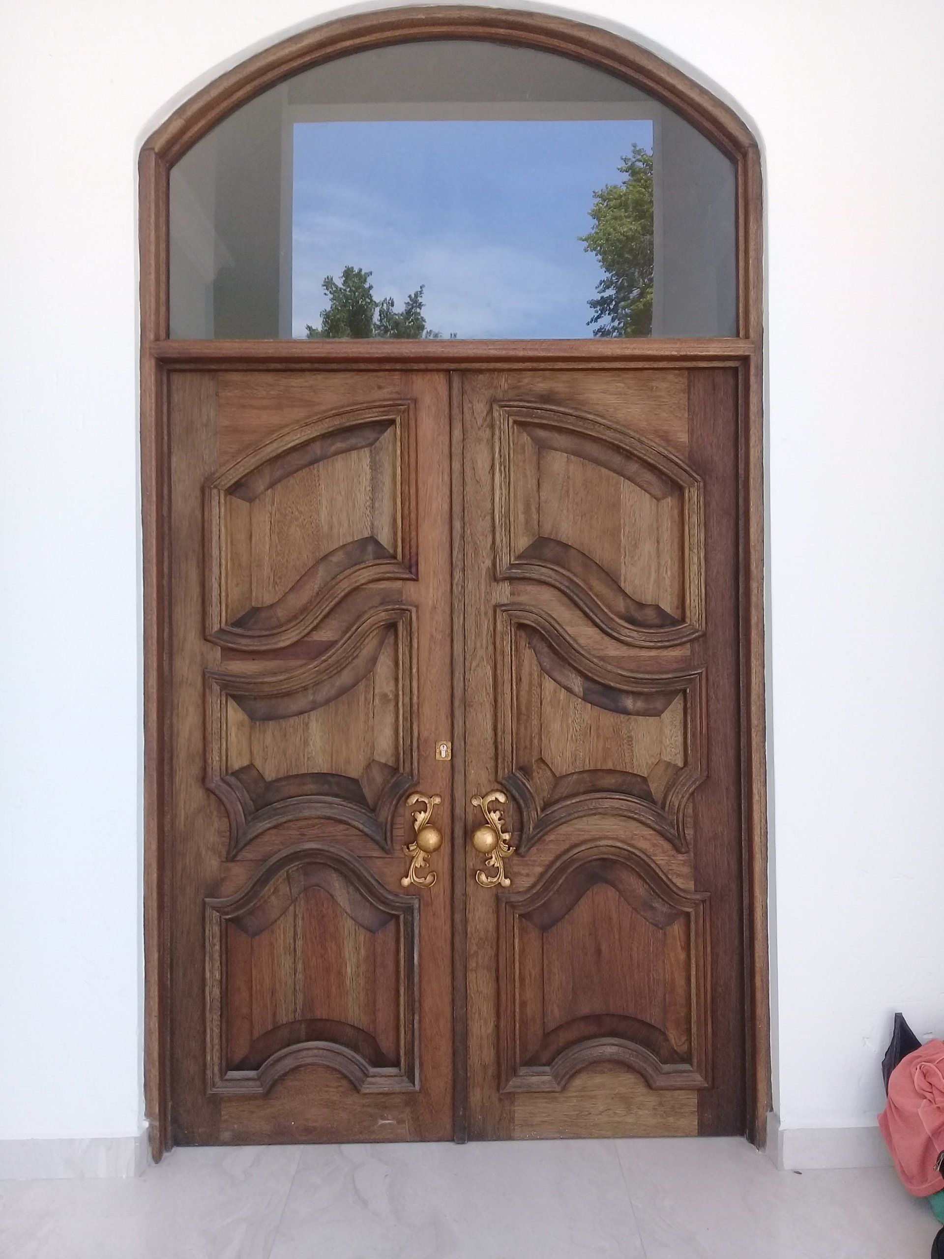 Grapedoor Custom Made Wooden Door Bordeaux design