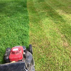 Lawn mowing