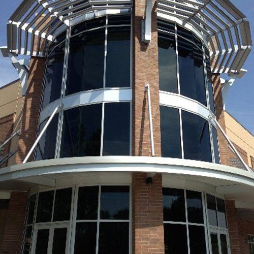 Building With Glass Window — Charleston, SC — Charleston Glass Co Building With Glass Window — Charleston, SC — Charleston Glass Co
