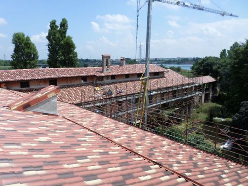 coperture metalliche coibentate, pannelli coibentati tetti