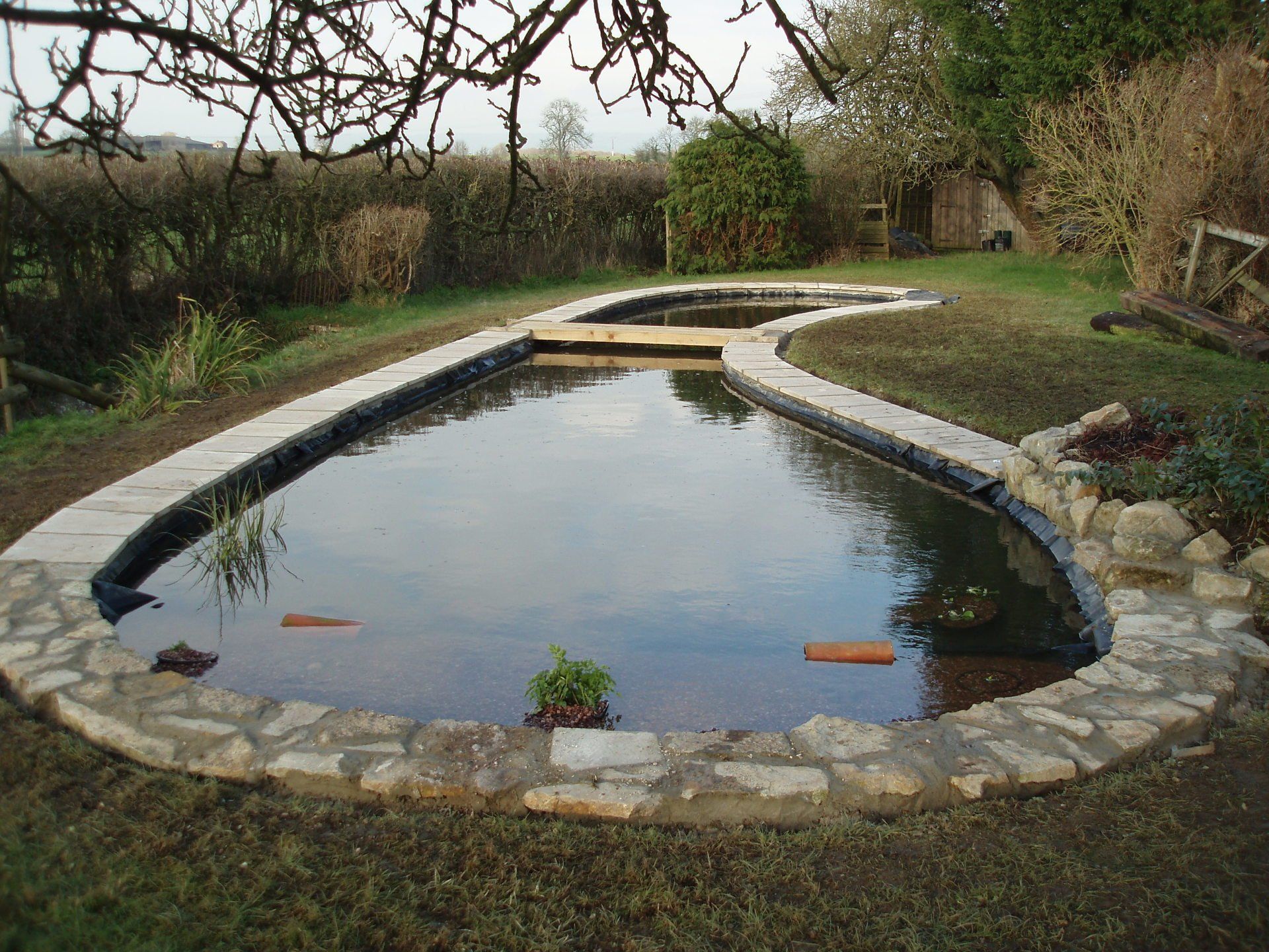 stone pond