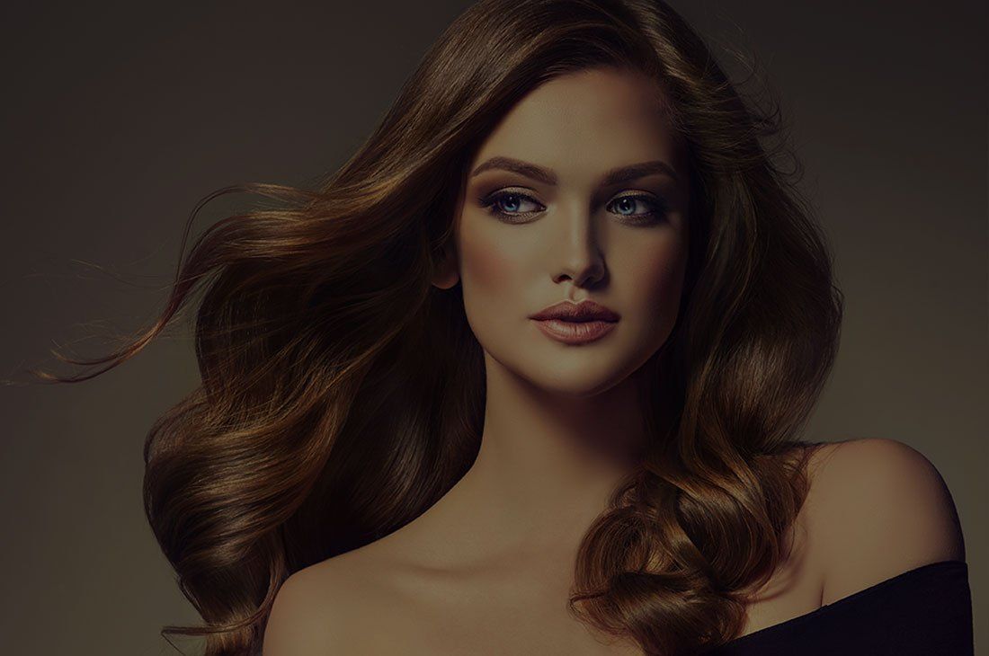Beautiful brunette with new make over