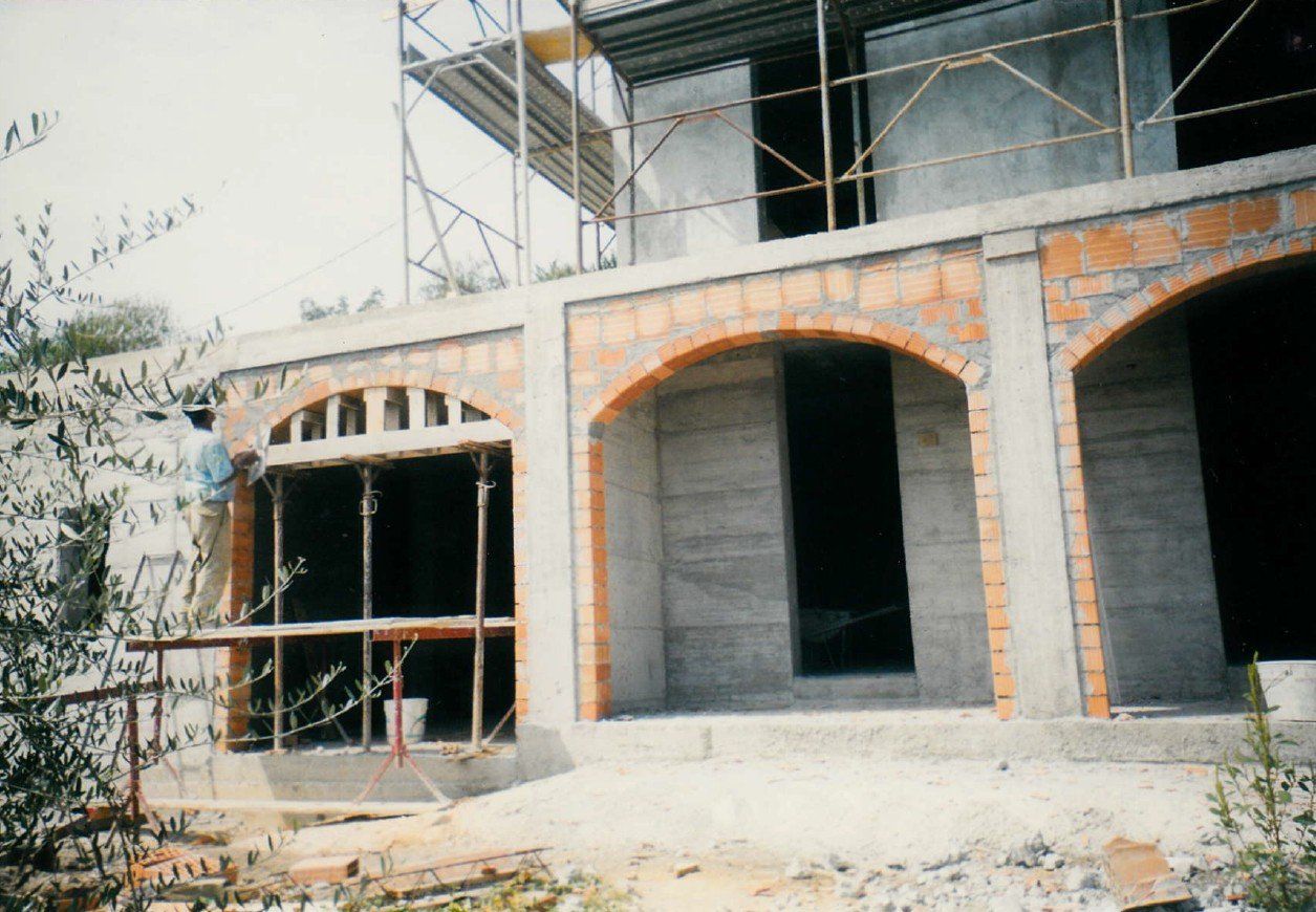 Casa in costruzione