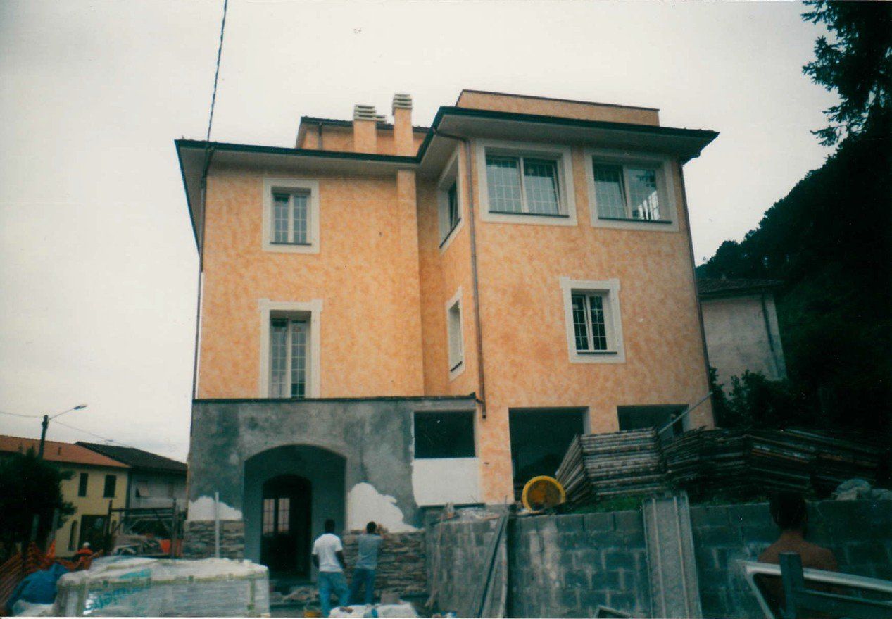 Costruzione di una villa