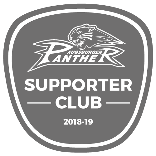 Ein schwarz-weißes Logo für den Panther-Fanclub.