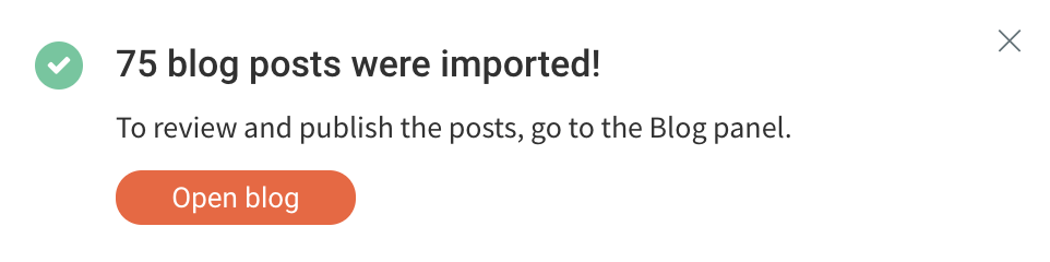 import-successful
