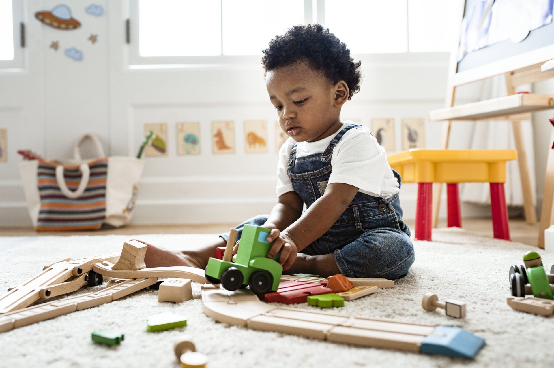 Children Playing at Learning School — Baton Rouge, LA — A Lil One’s Learning Center