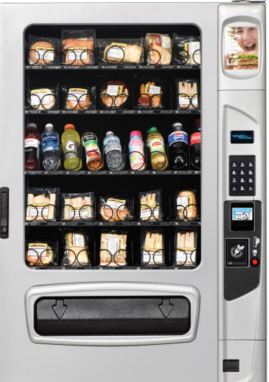 vending machine Sample of sandwich and soda vending machine