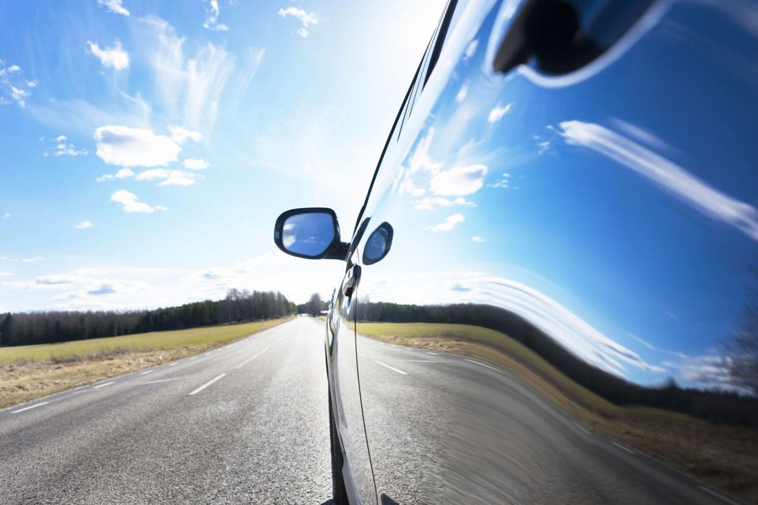 Auto su strada