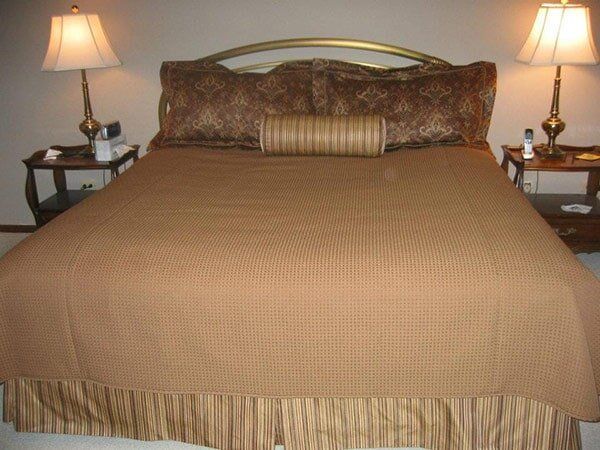 Bed Sheet — Draperies in Silver Lake, WI