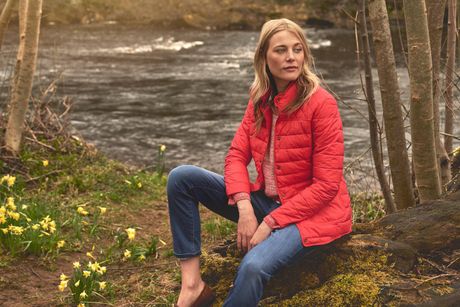 Couple wearing outfits from Javis Brothers in Forfar.