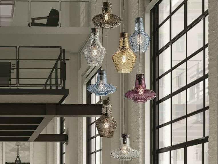 lampadari colorati