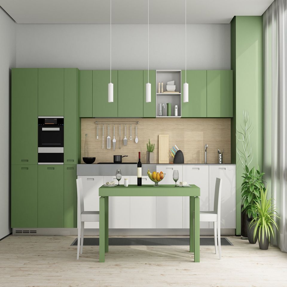 Green kitchen