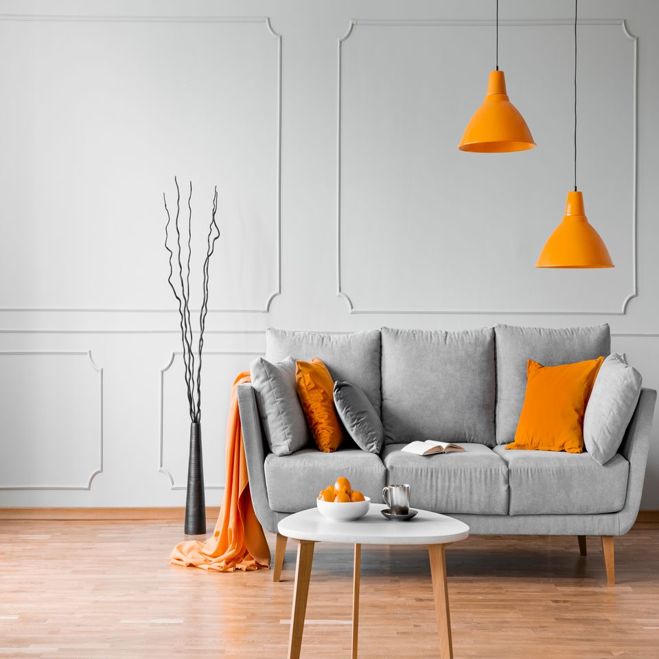 Grey sofa