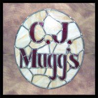 Stained glass circle logo,