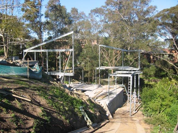 steel house