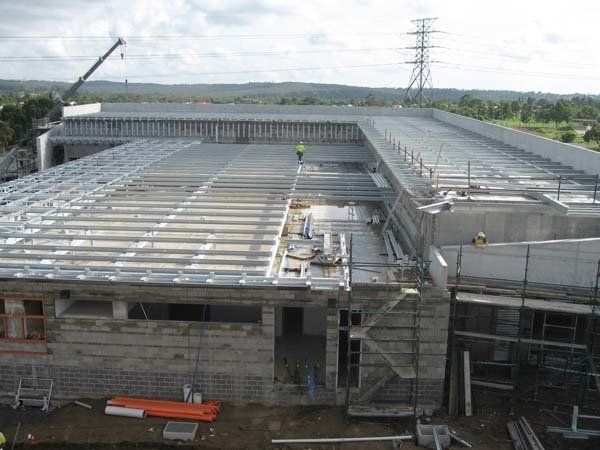 steel truss roof
