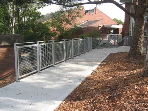 steel fence