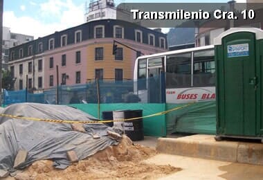 Saniport S. A.S.-transmilenio-carrera-10