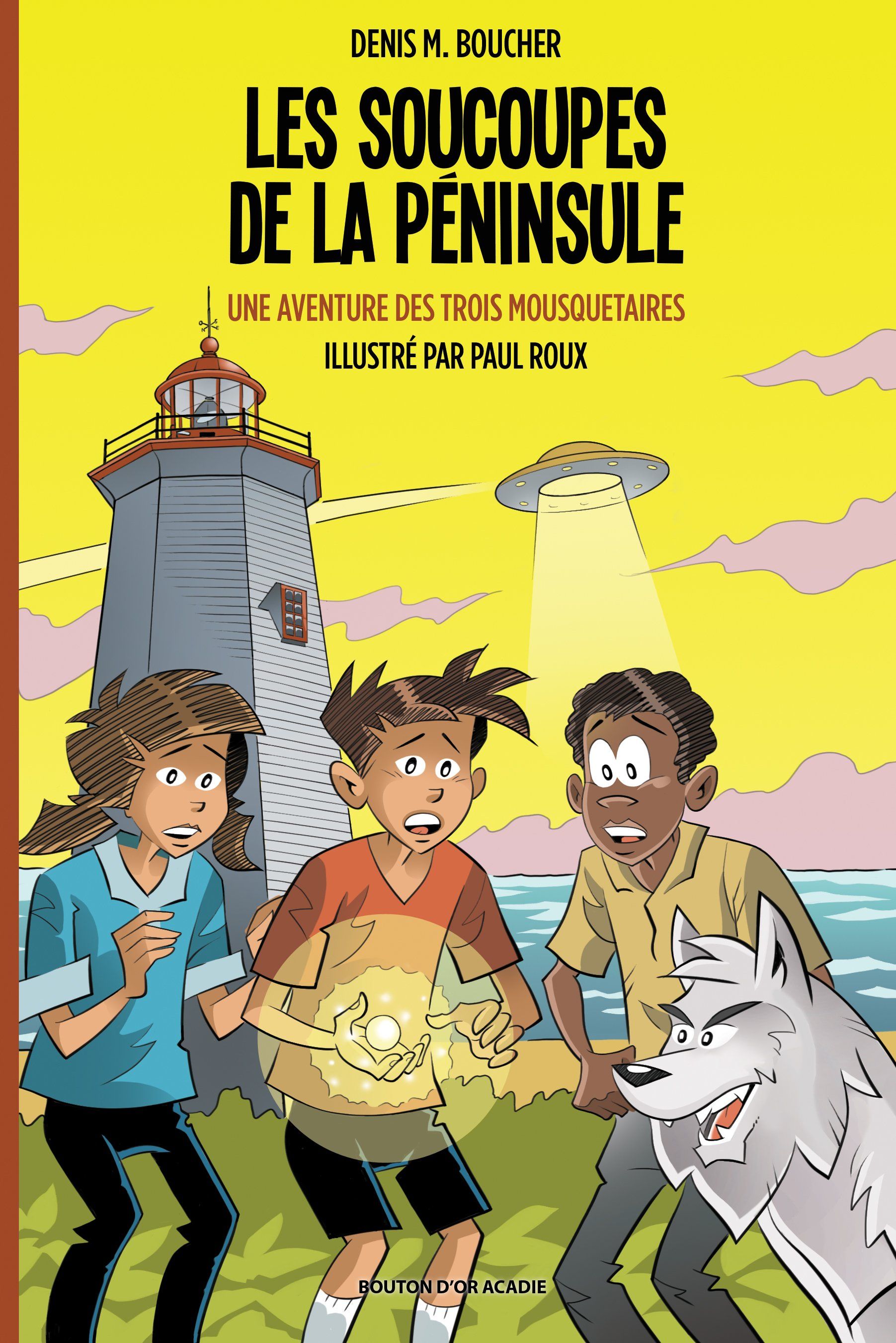 La couverture du roman Les soucoupes de la Péninsule.