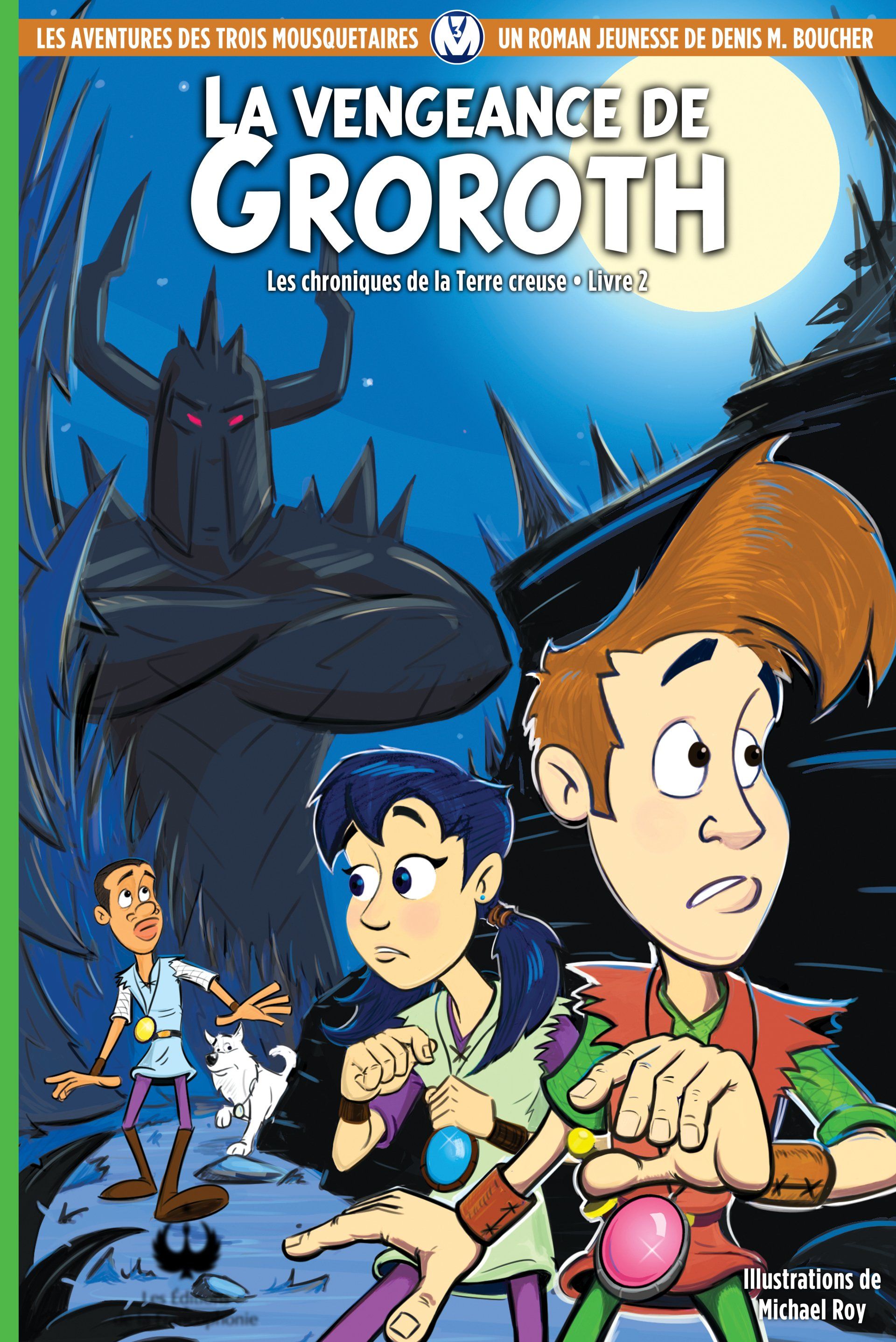 La couverture du roman La vengeance de Groroth.