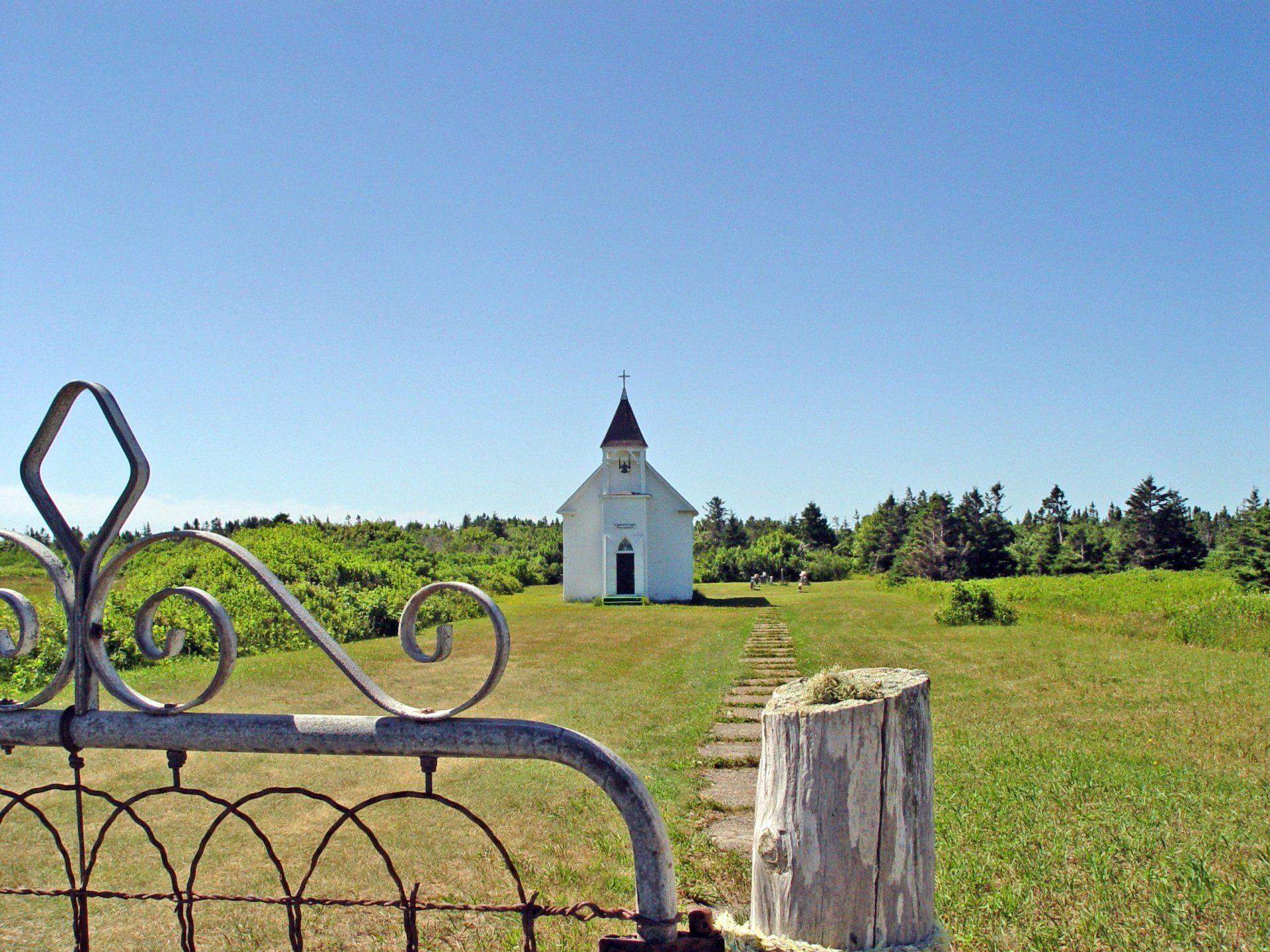La petite église de Miscou.