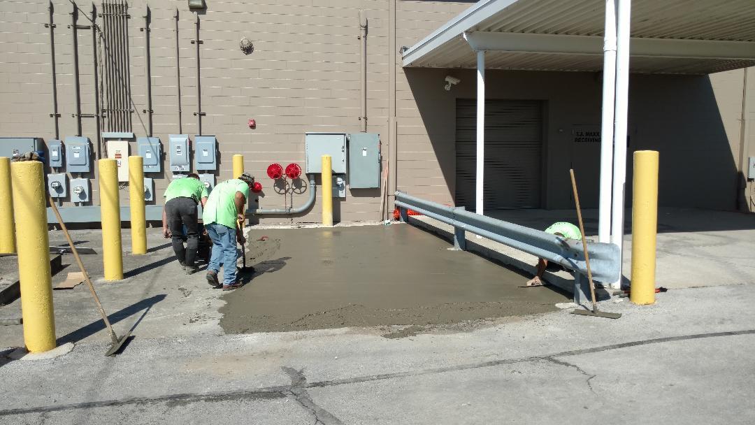 Commercial Asphalt Repair job being done in Northwest Ohio