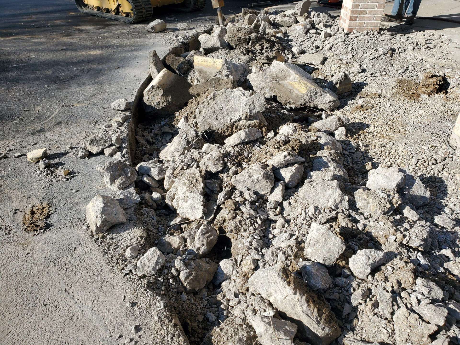 Concrete Repair Job in Sandusky Ohio