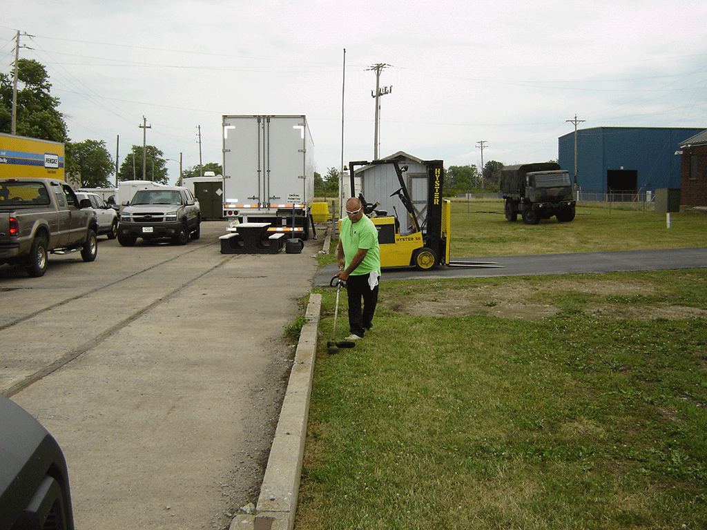 Commerical landscaping in Port Clinton, Ohio.